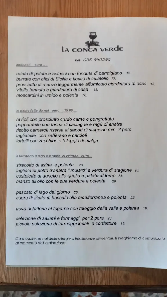 Menu_Trattoria La Conca Verde_Trescore Balneario_image_1