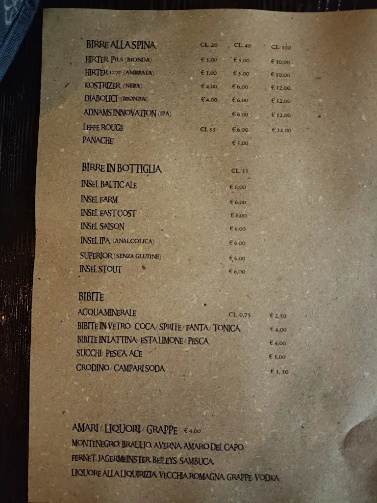 Menu_Pub La Caverna_Treviolo_image_4