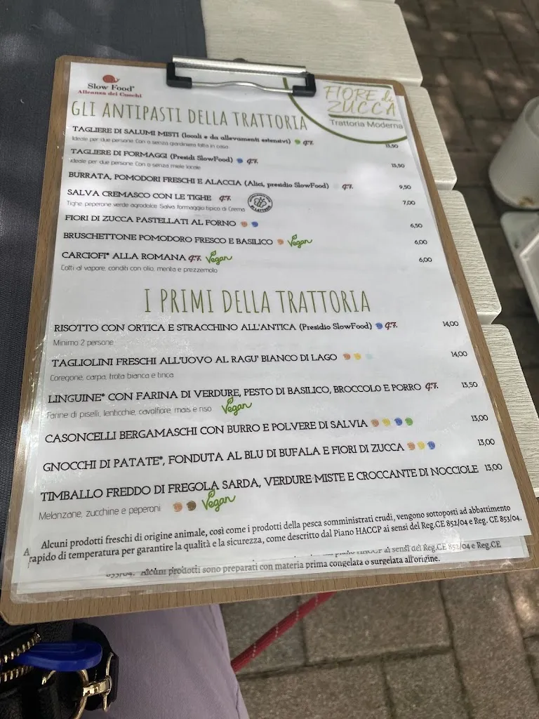 Menu_Fiore di Zucca Trattoria Moderna_Truccazzano_image_1