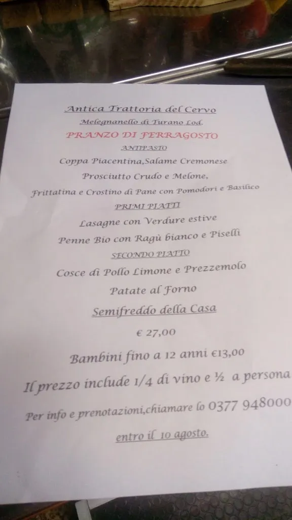 Menu_Antica Trattoria Del Cervo_Turano Lodigiano_immagine_1