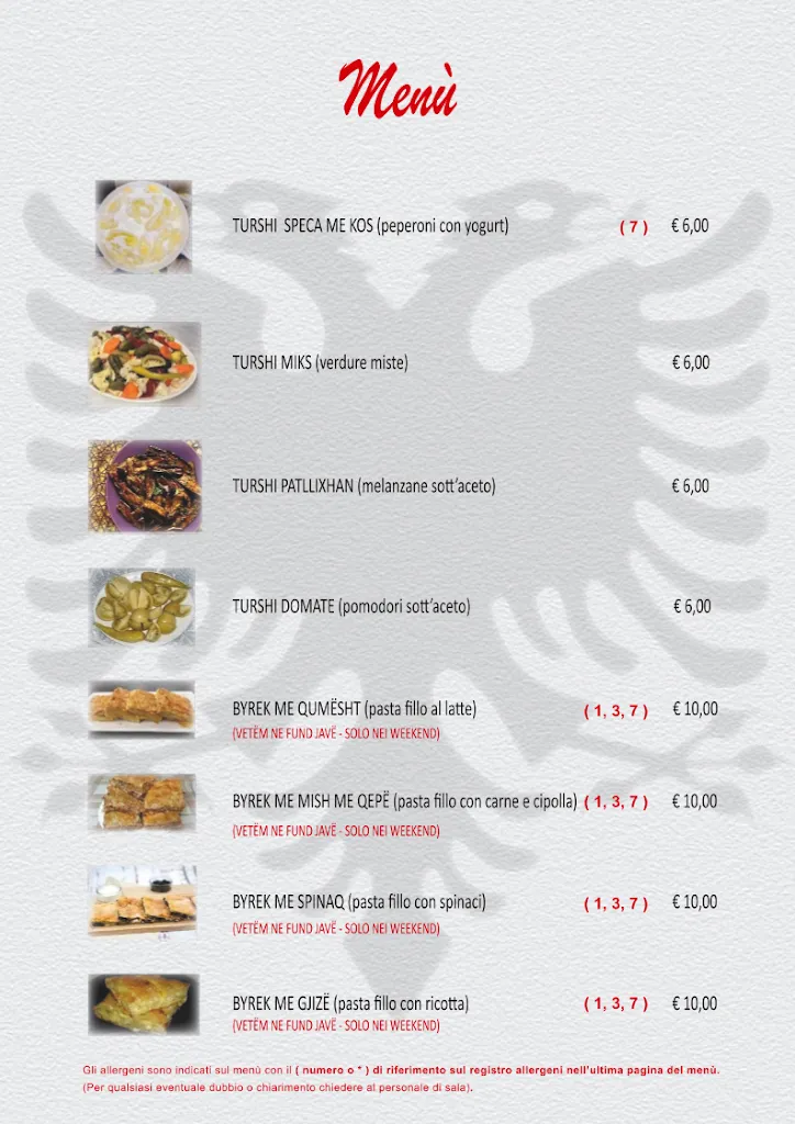 Menu_La Vecchia Griglieria Ballkan da Stiven - Ristorante Tipico Albanese / Carne alla Griglia / Cucina Italiana_Uboldo_image_3