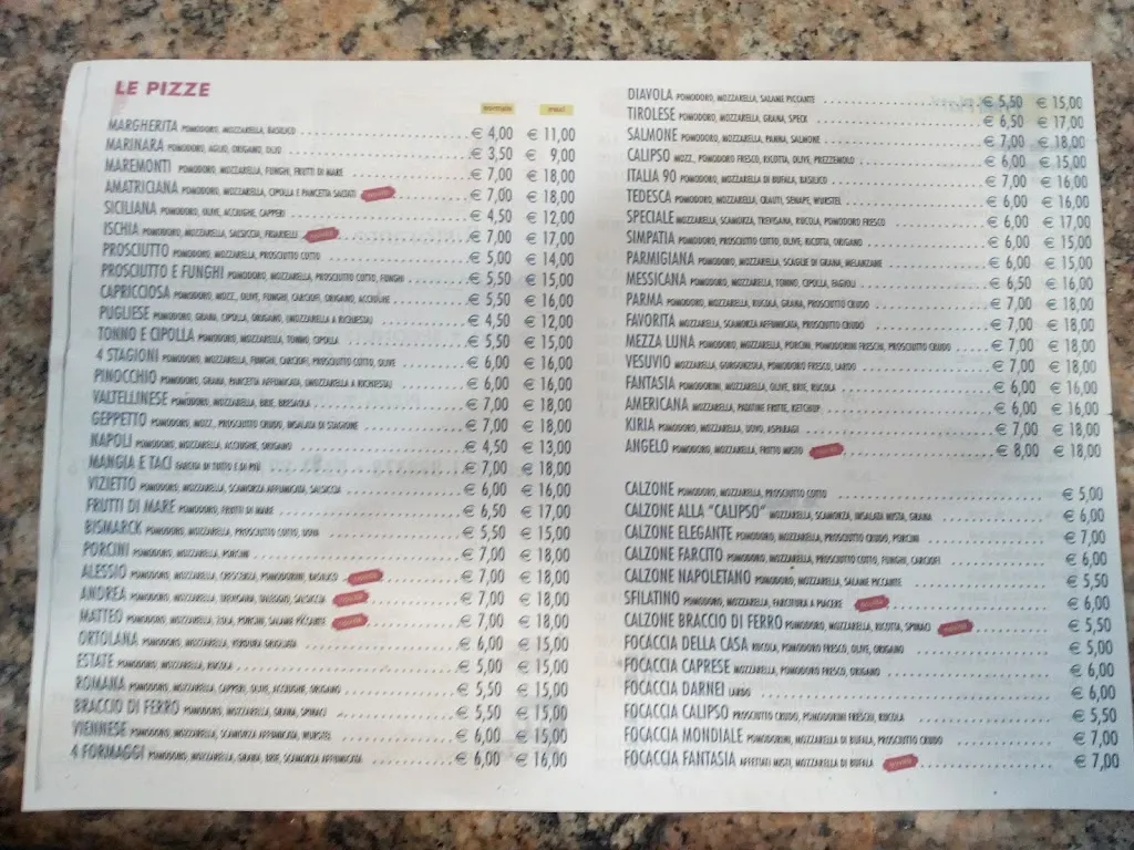 Menu_Hotel Ristorante Pizzeria Il Calipso_Turbigo_image_4