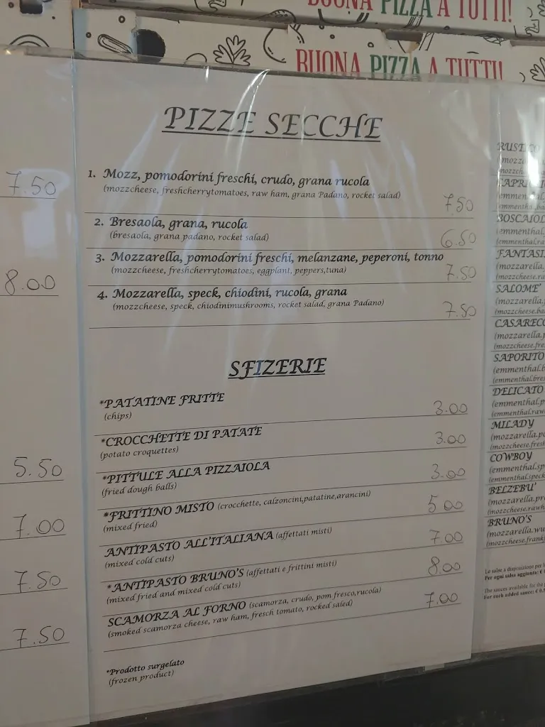 Menu_Bruno's pizzeria_Carpignano Salentino_image_2