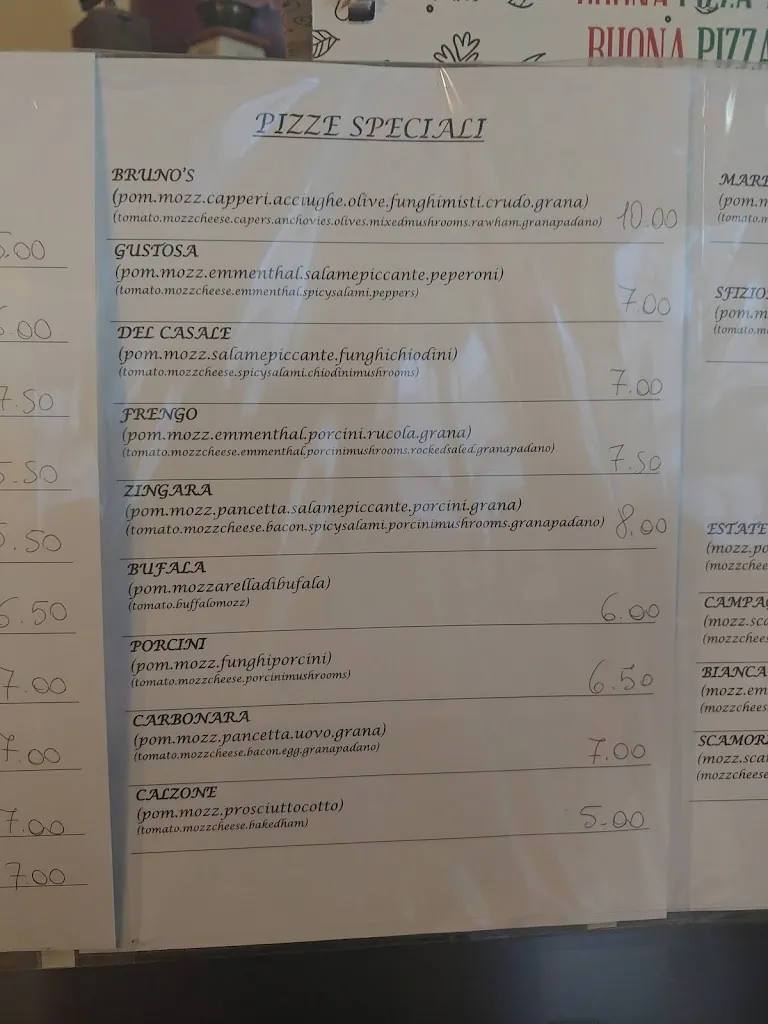 Menu_Bruno's pizzeria_Carpignano Salentino_image_4