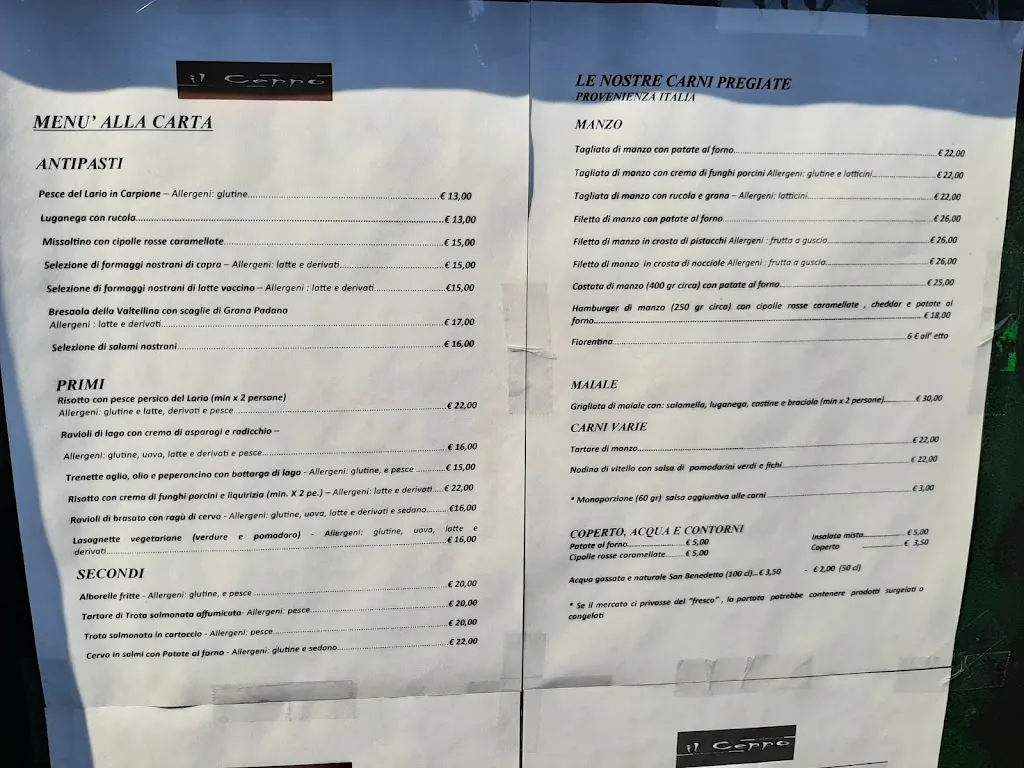 Menu_Ristorante Il Ceppo 1974 Srl_Valbrona_image_1