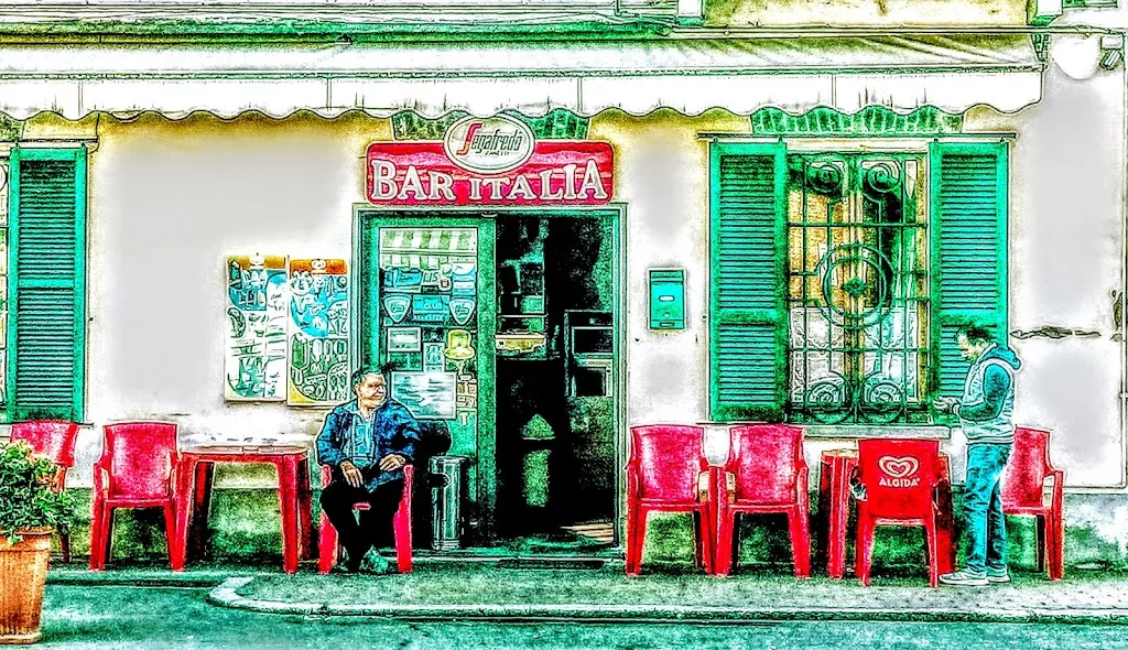 Bar Italia restaurant in Valle Lomellina