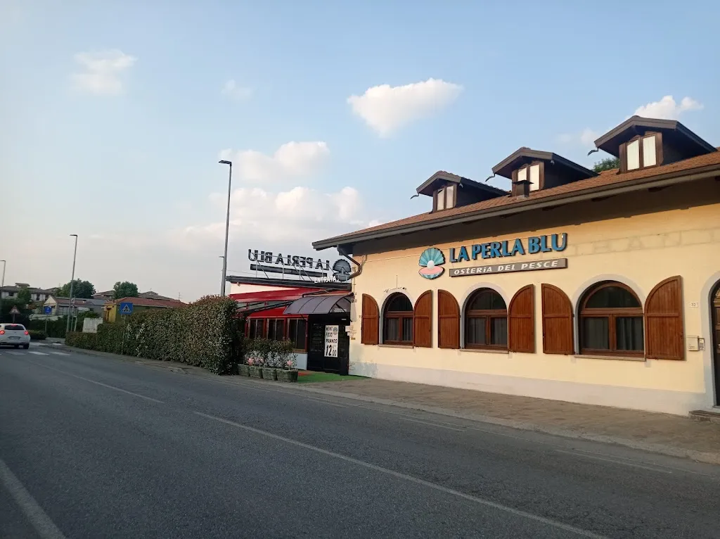 La Perla Blu restaurant in Vaprio d'Adda