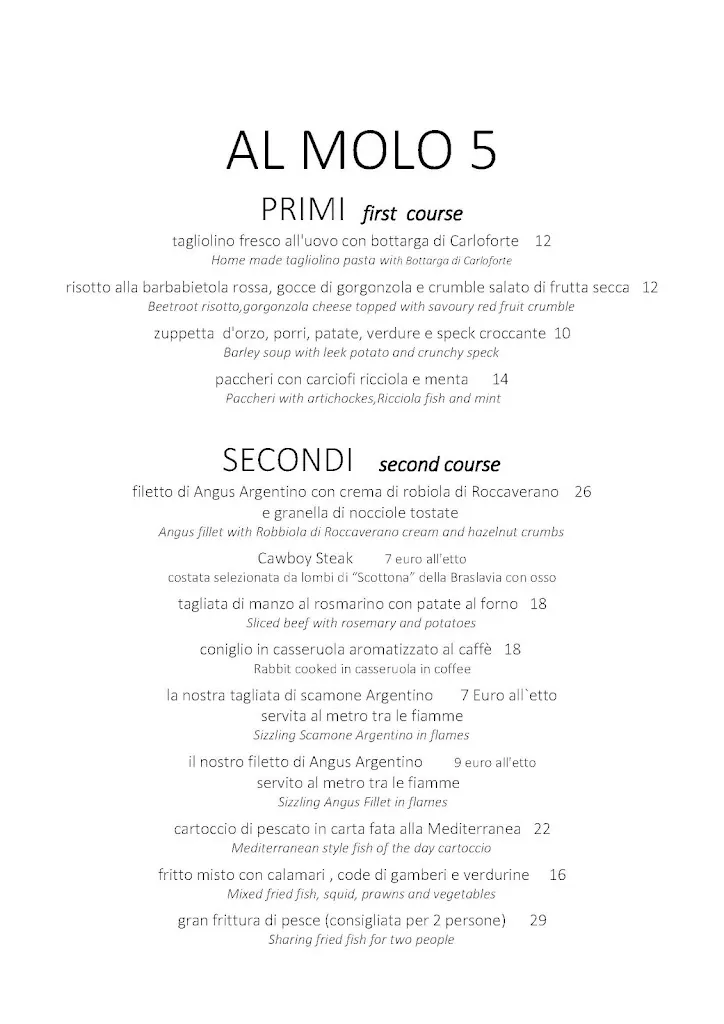 Menu_Al Molo 5 Restaurant_Vassena_image_4