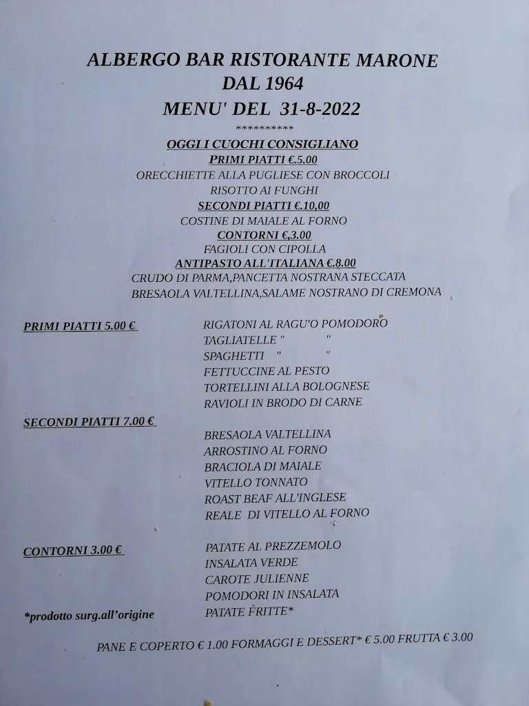 Menu_Albergo Ristorante Marone_Vedano Olona_image_1
