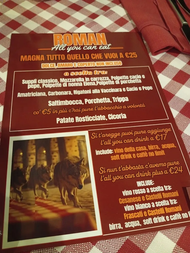 Menu_La Taverna di Rugantino - Monza_Vedano al Lambro_image_1