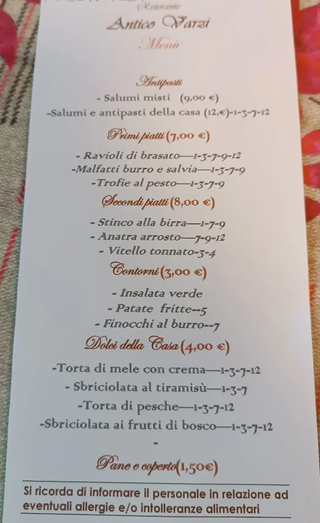 Menu_Ristorante Antico Varzi di Scabini Giuliana_Varzi_immagine_3