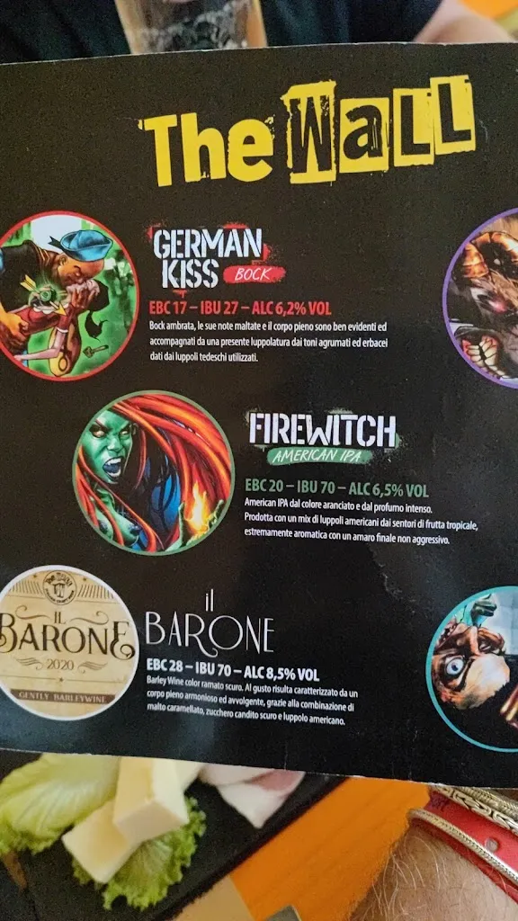 Menu_The Wall - Brewpub_Venegono Inferiore_image_3