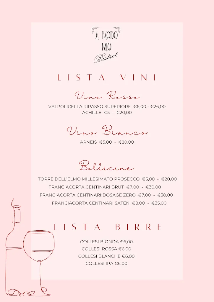 Menu_A Modo Mio Bistrot - Venegono Superiore_Venegono Inferiore_image_2
