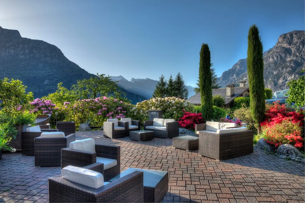 Saligari Hotel restaurant in Verceia