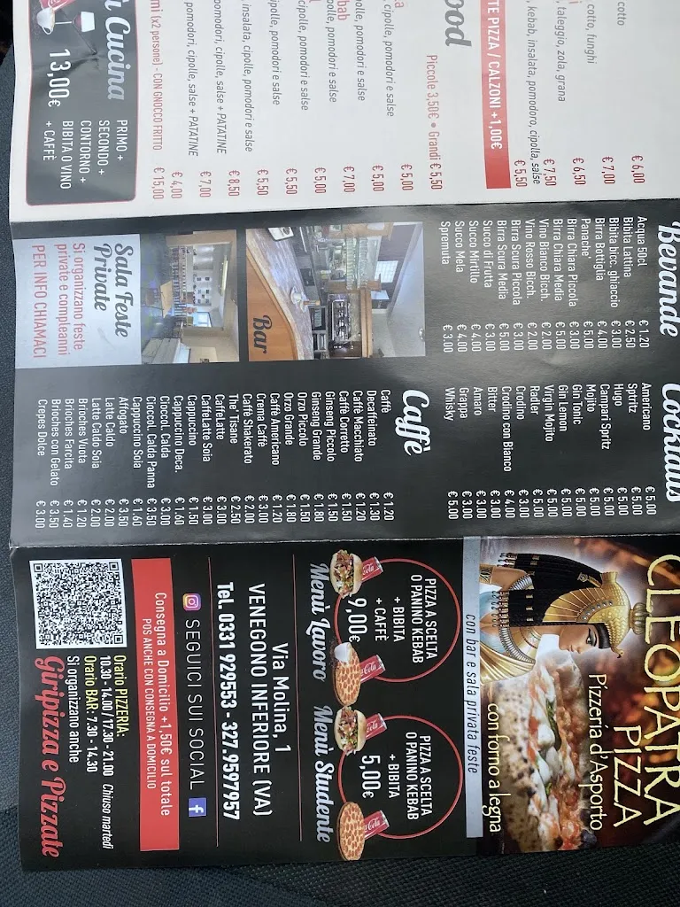 Menu_Pizzeria Cleopatra_Venegono Superiore_immagine_2