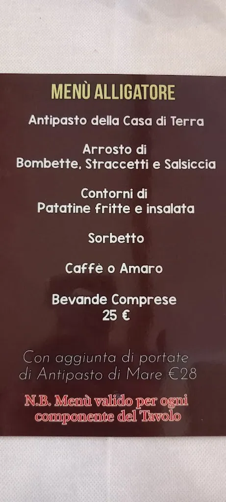 Menu_La Taverna del Coccodrillo_Carosino_image_2