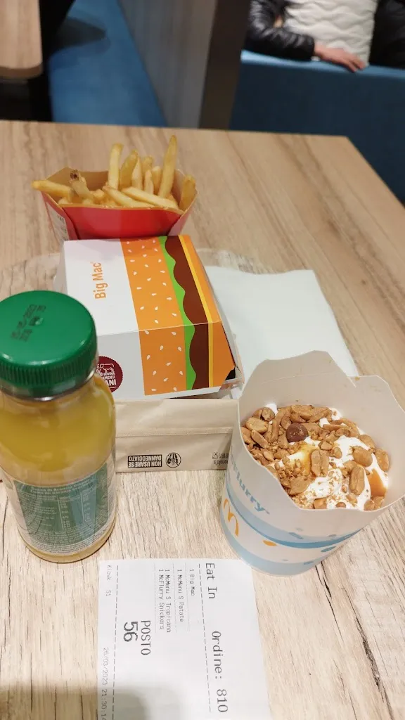 Menu_McDonald's_Verano Brianza_image_8