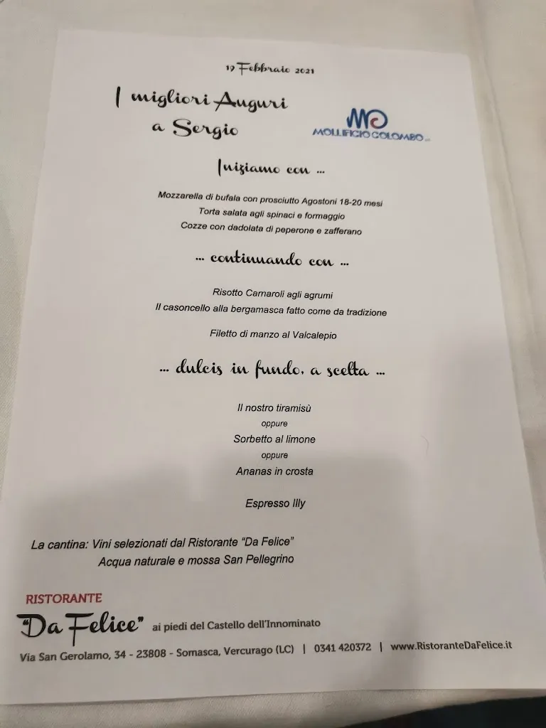 Menu_Ristorante Da Felice_Vercurago_image_2
