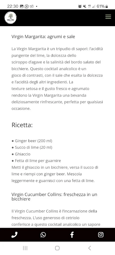 Menu_Castle Rock Pub_Vercurago_image_2