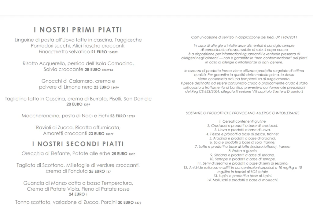 Menu_La Salette - Ristorante - Residenze con Appartamenti Completi di Cucina - Parco_Verderio Inferiore_immagine_1