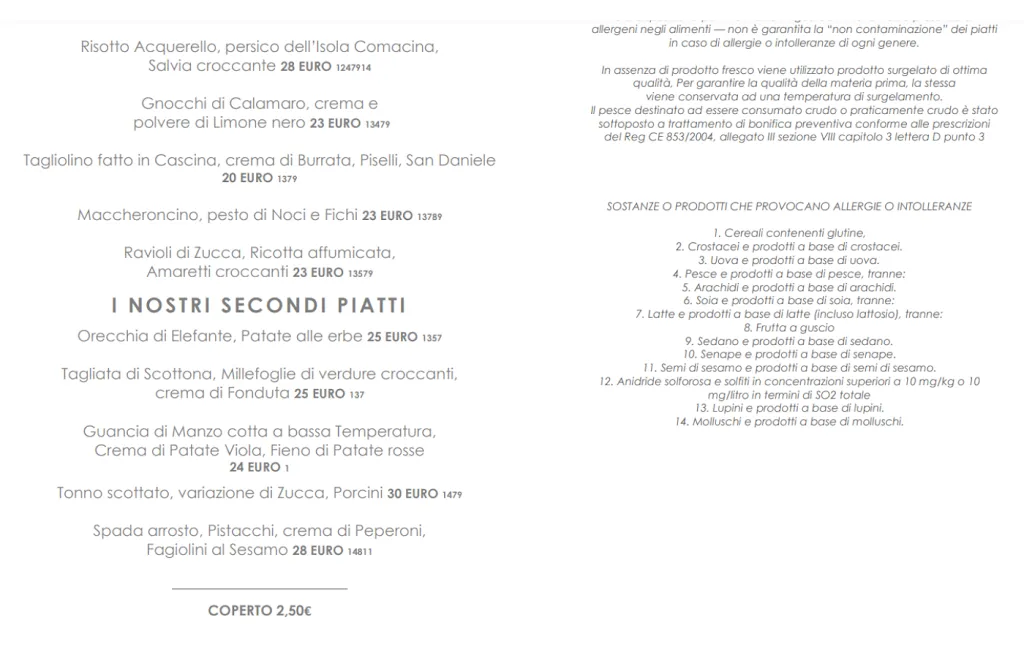 Menu_La Salette - Ristorante - Residenze con Appartamenti Completi di Cucina - Parco_Verderio Inferiore_immagine_2