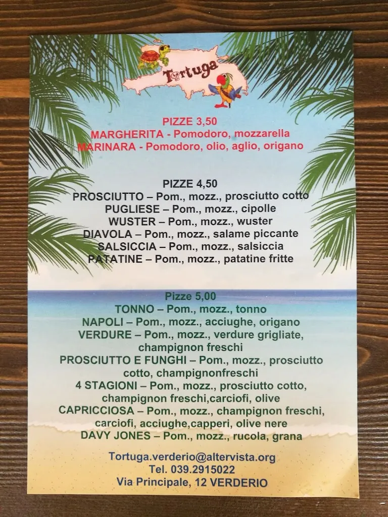 Menu_Tortuga - Pizzeria e gelateria_Verderio Inferiore_image_3