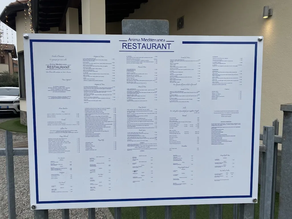 Menu_Anima Mediterranea Restaurant_Verderio Inferiore_image_1