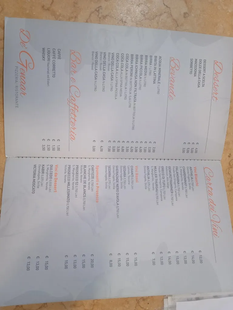 Menu_Ristorante Pizzeria De'Genaar_Vescovato_immagine_1