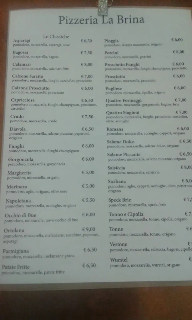 Menu_Ristorante pizzeria la Brina Vestone_Vestone_image_1