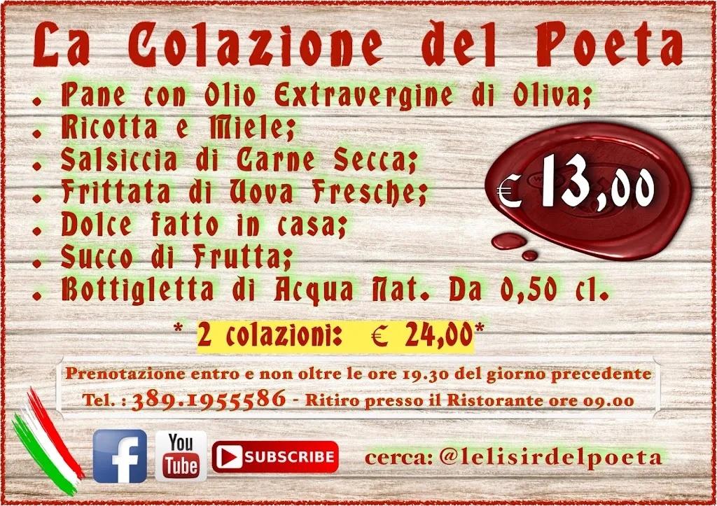 Menu_Ristorante L' Elisir del Poeta_Carapelle Calvisio_image_1