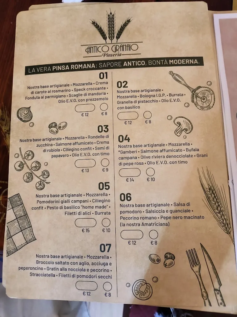 Menu_Antico Granaio Vigevano La pinseria_Vigevano_image_4