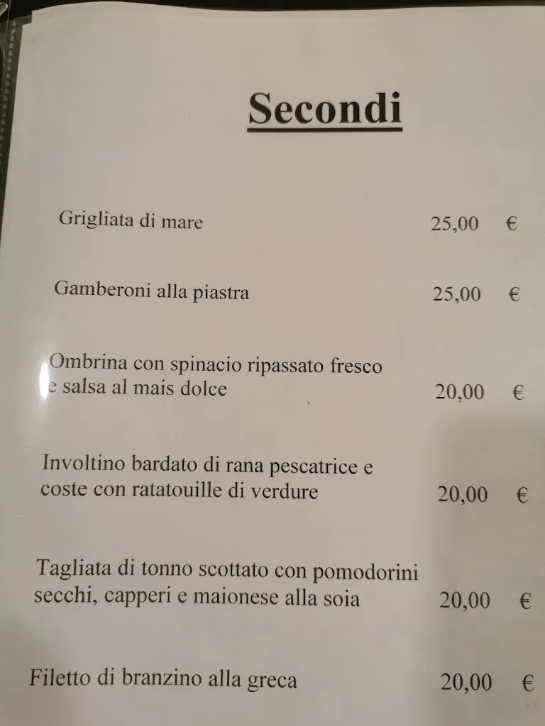 Menu_21040 Italian Seafood Restaurant_Vigevano_immagine_1