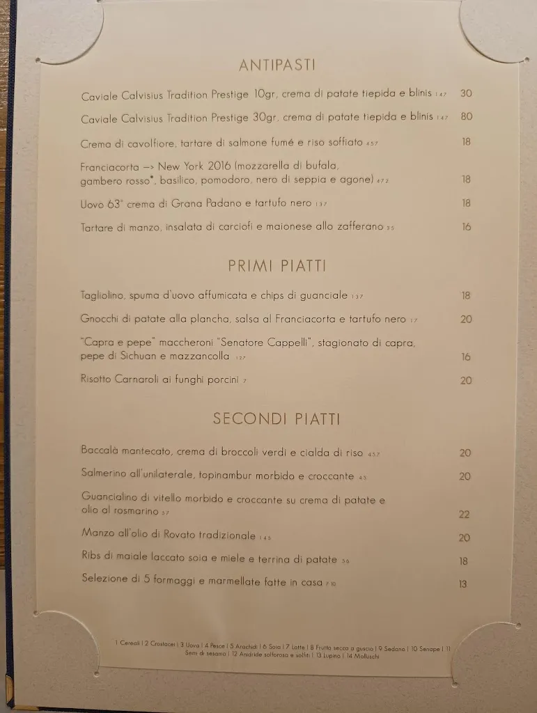 Menu_Ristorante @ Hill Colle_Villa Pedergnano_image_2