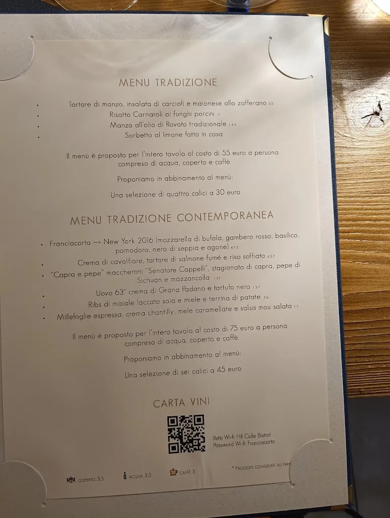 Menu_Ristorante @ Hill Colle_Villa Pedergnano_image_3