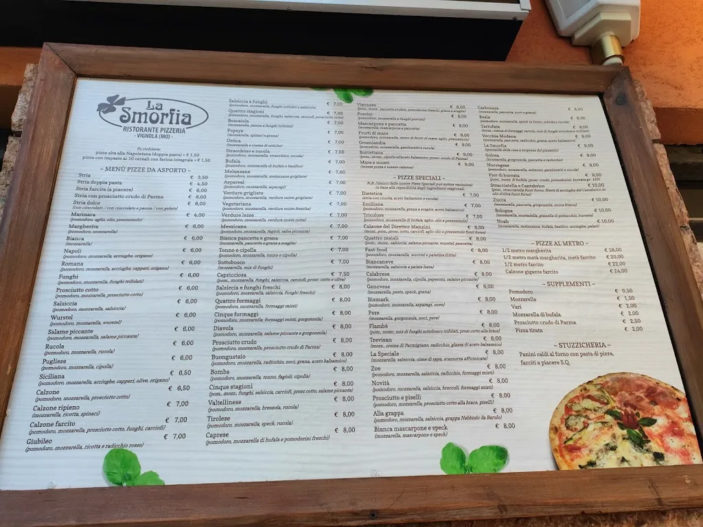 Menu_La Smorfia_Vignola_image_1