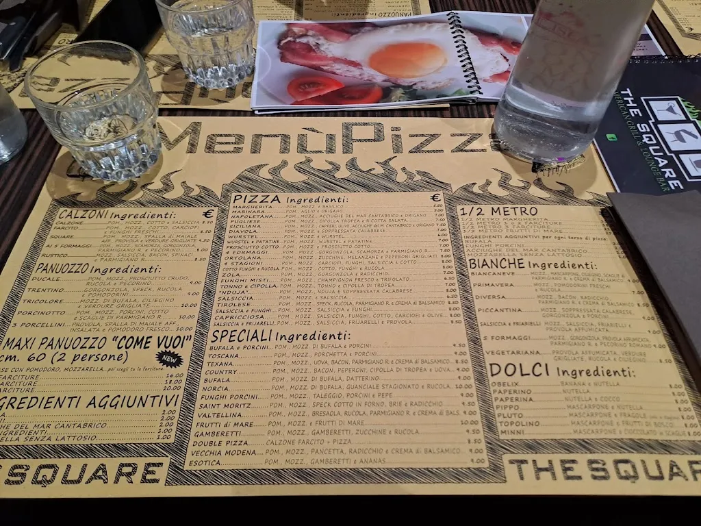 Menü_The Square - American Grill & Lounge Bar_Vignola_Bild_1