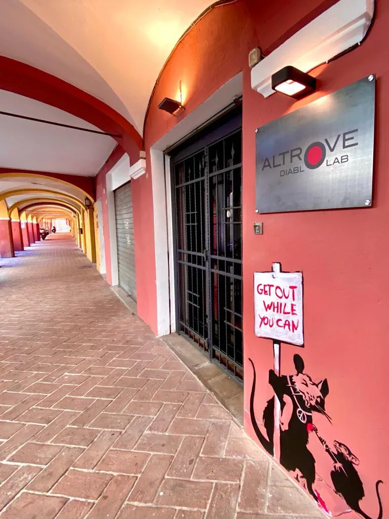 Altrove Diablolab restaurant in Vignola