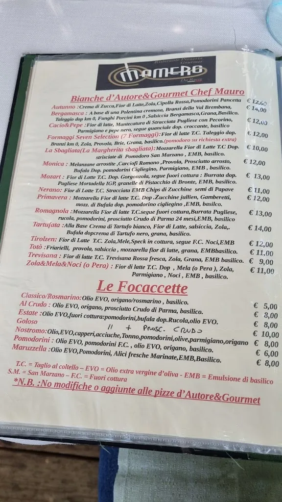 Menu_MaMeRo - Da Rocco_Villassio_image_1