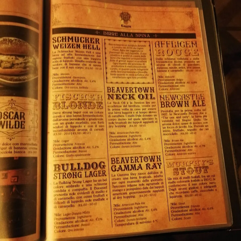 Menu_La Loggia | Pub - Birreria - Steakhouse NUOVA GESTIONE_Vizzolo Predabissi_image_4