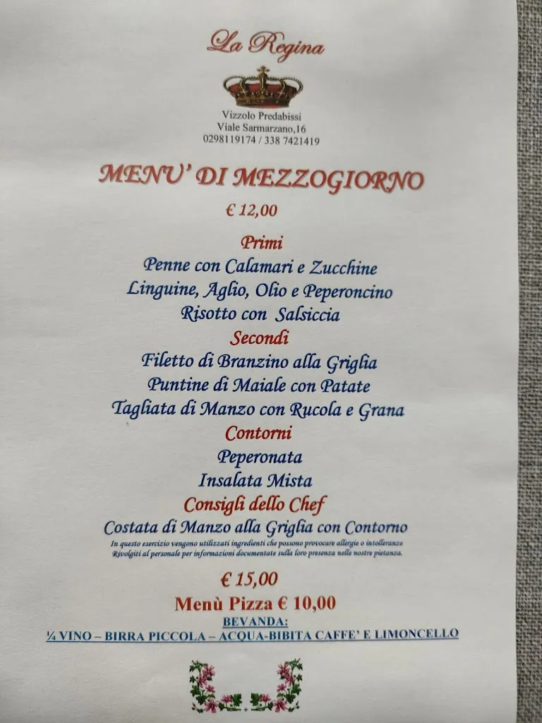 Menu_Ristorante-Pizzeria La Regina_Vizzolo Predabissi_image_1