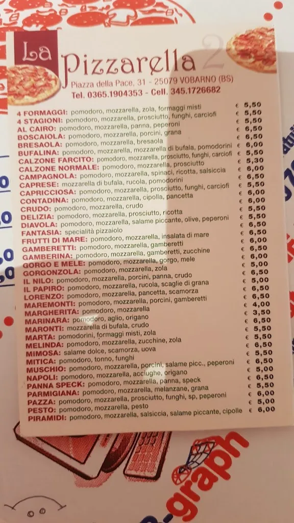 Menu_La Pizzarella 2_Vobarno_image_2