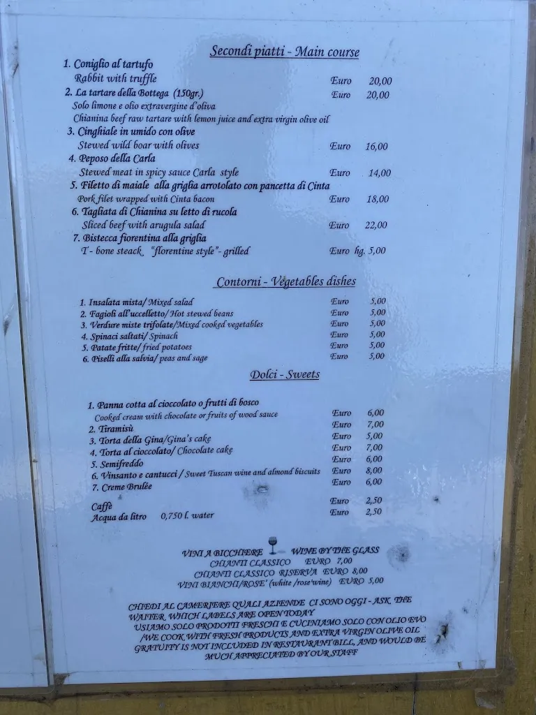 Menu_Ristorante La Bottega di Volpaia Since 1708_Volpara_image_4