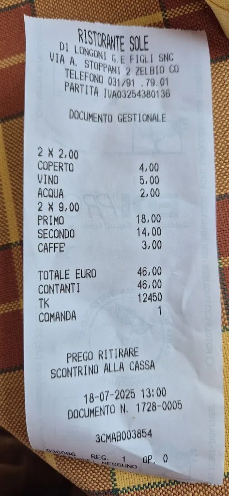 Ákos_Ristorante Sole_Zelbio_review