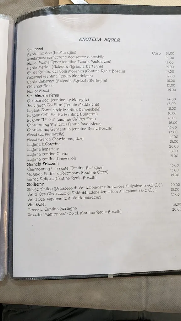 Menu_La Sqola Ristorante Pizzeria_Volta Mantovana_image_3