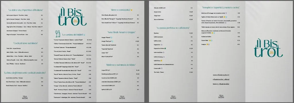 Menu_Ristorante Villa dei Mulini_Volta Mantovana_image_1