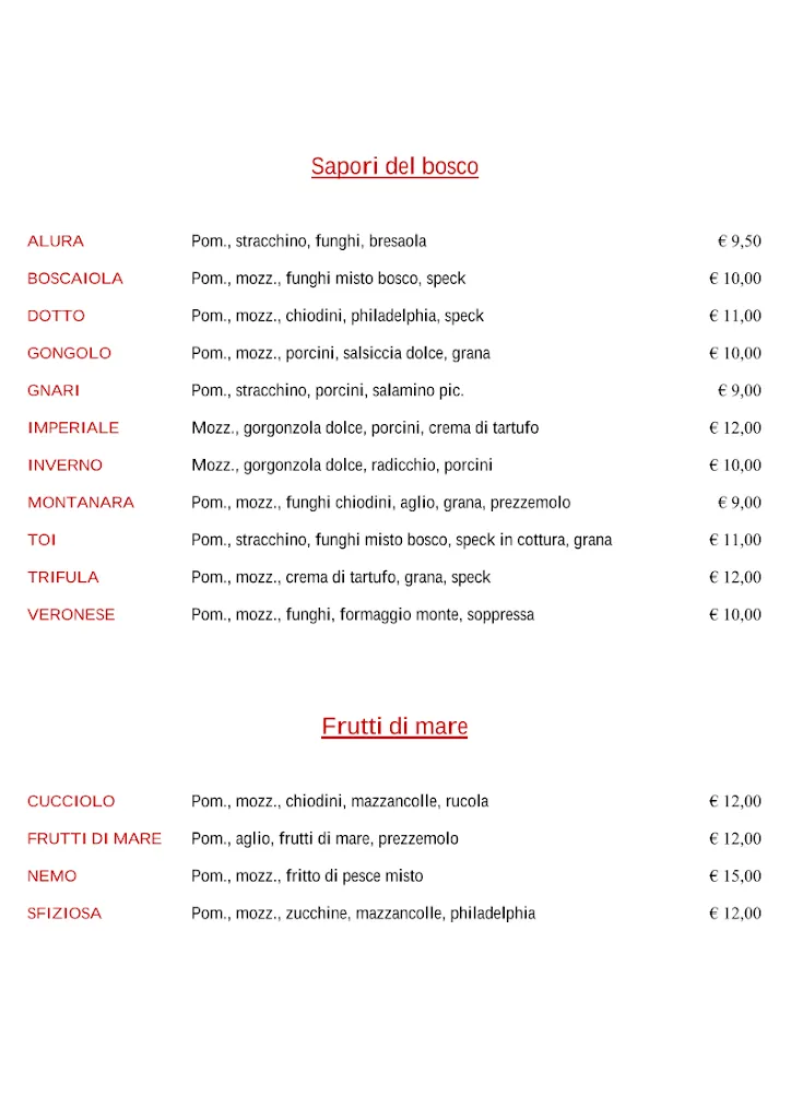 Menu_Pizzeria Trattoria C'era una Volta_Volta Mantovana_immagine_2