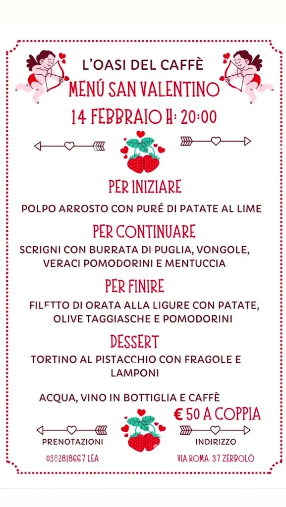 Menu_L'Oasi Del Caffé Bar Trattoria_Zerbolò_image_1