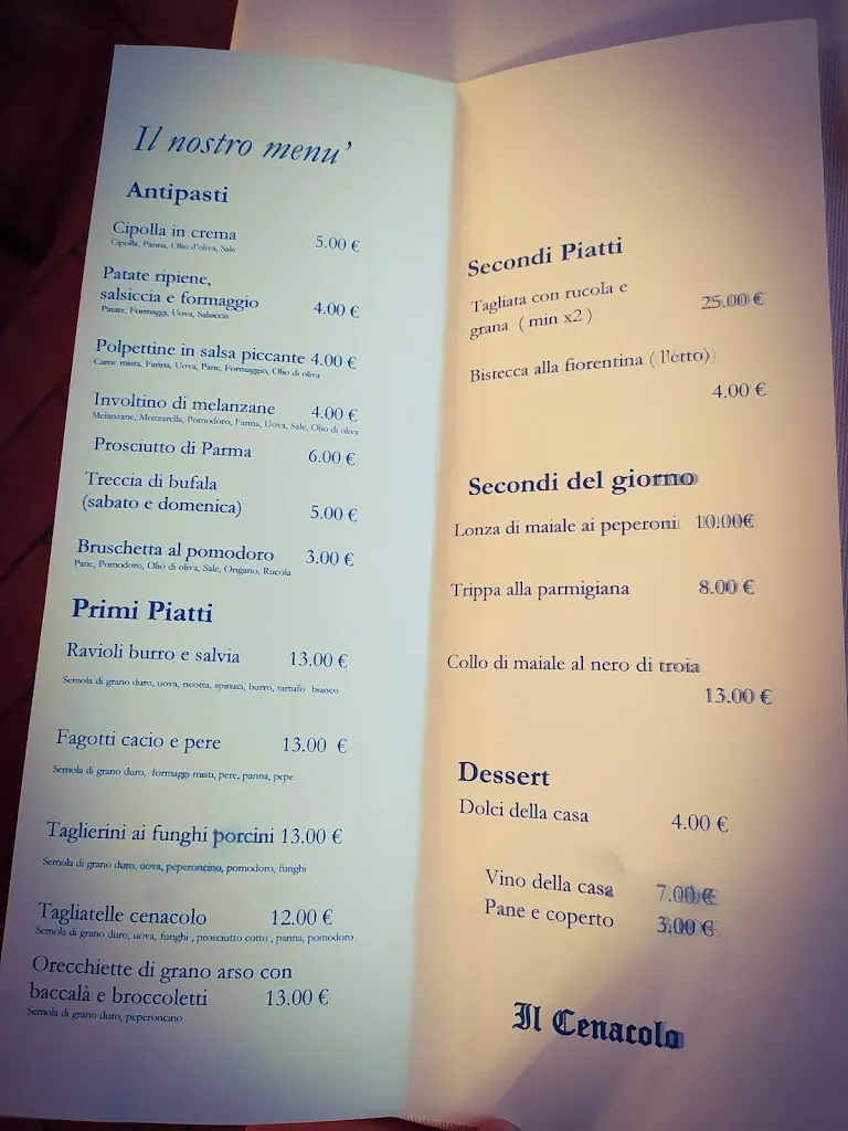 Menu_Il Cenacolo_Casalvecchio di Puglia_image_1