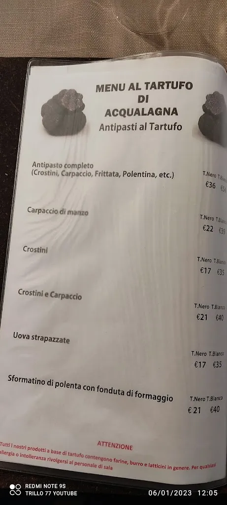 Menu_Ristorante Tartufo Acqualagna_Acqualagna_image_4