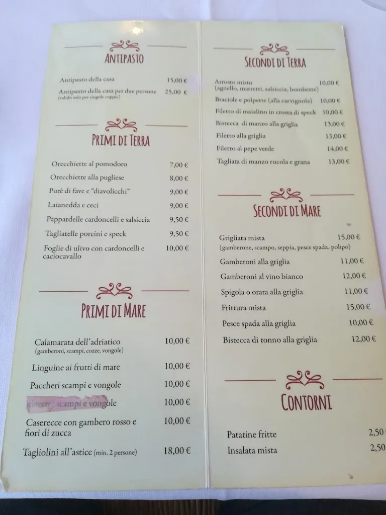 Menu_La Cantina_Carovigno_image_3